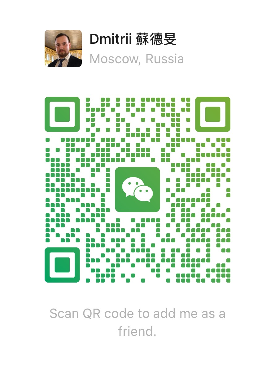 WeChat QR code — Fableday