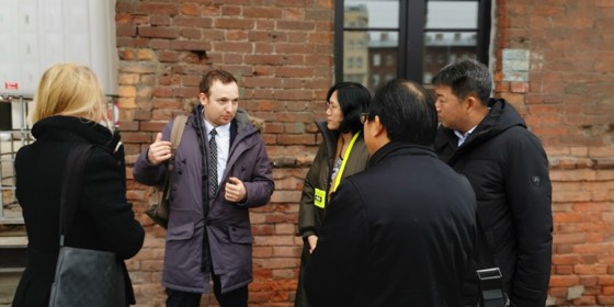 Meridian Bridge — client meeting, interpretation, or delegation