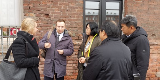 Meridian Bridge — client meeting, interpretation, or delegation