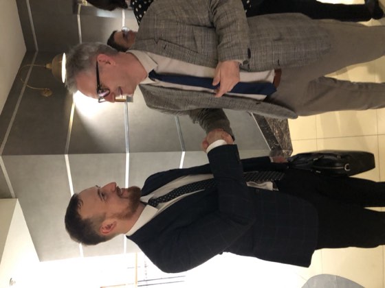Meridian Bridge — client meeting, interpretation, or delegation